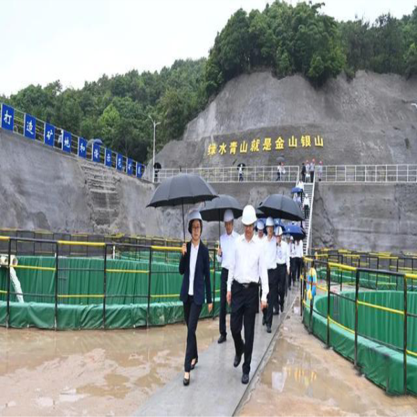 2022年5月25號(hào)，贛南稀土礦山升級(jí)改造復(fù)產(chǎn)按下“啟動(dòng)鍵”